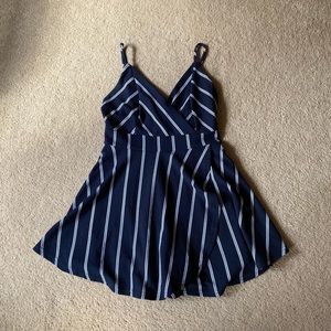 Stripped Mini Dress